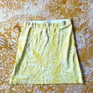 Aldo martins Elastic waist, sunshine texture skirt XL